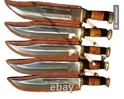 Dundee Crocodile Bowie Knife down under bowieD2 stainless. Lot of 5
