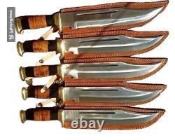 Dundee Crocodile Bowie Knife down under bowieD2 stainless. Lot of 5