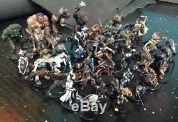 Dungeons & Dragons Miniatures Lot of 50 Huge Collection minis Wizards D&D RPG