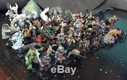 Dungeons & Dragons Miniatures Lot of 55 Huge Collection minis D&D RPG game