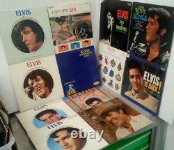 ELVIS Personal Collection of 141 Vinyl LP VINYL ALBUM Record Bundle