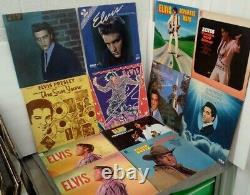 ELVIS Personal Collection of 141 Vinyl LP VINYL ALBUM Record Bundle