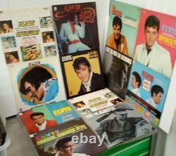 ELVIS Personal Collection of 141 Vinyl LP VINYL ALBUM Record Bundle