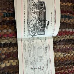 Early 1886 Mitchell & Lewis Co Wagon Wholesale Price List Catalog Rare