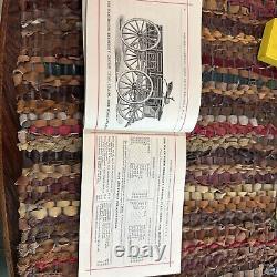 Early 1886 Mitchell & Lewis Co Wagon Wholesale Price List Catalog Rare