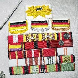 East German General Officer's Formal Dress Uniform, White Tunic, Pants, Visor