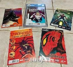 Edge of Spider-Verse #1-5! #2 CGC 9.8 WP First Gwen Stacy ALL First Prints