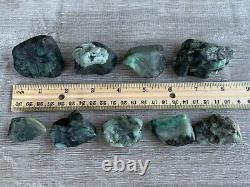 Emerald Rough Stones, 1 2 Inch Raw Emerald Natural Stone, Wholesale Bulk Lot