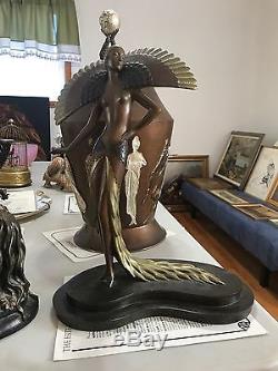 Erte Collection of 6 Limited Edition Bronze Sculptures