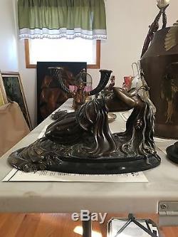 Erte Collection of 6 Limited Edition Bronze Sculptures
