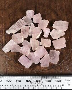 Extremely Rare Pink Topaz Rough Crystals lot from Katlang Mine Pakistan 45 Gram