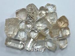 Eye Clean Topaz Facet Grade Terminated Crystals lot from Skardu Pakistan 100Gram