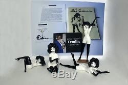 FEMLIN Leroy Neiman 1961 Femlin Set Restored Playboy Collectible Figurines
