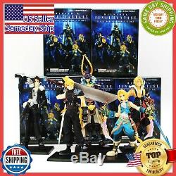 FF7 Square Enix Final Fantasy Trading Arts Miniature SET of 5 FF Action Figures