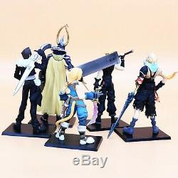 FF7 Square Enix Final Fantasy Trading Arts Miniature SET of 5 FF Action Figures