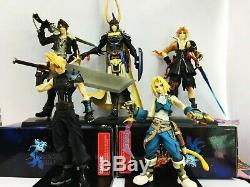 FF7 Square Enix Final Fantasy Trading Arts Miniature SET of 5 FF Action Figures