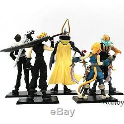 FF7 Square Enix Final Fantasy Trading Arts Miniature SET of 5 FF Action Figures