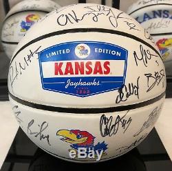 FIFTEEN Ball SIGNED Kansas Jayhawks Mens Basketball KU Ball Collection RARE