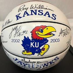 FIFTEEN Ball SIGNED Kansas Jayhawks Mens Basketball KU Ball Collection RARE