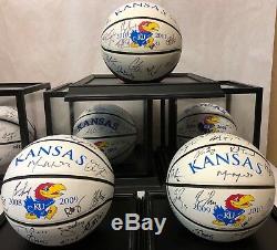 FIFTEEN Ball SIGNED Kansas Jayhawks Mens Basketball KU Ball Collection RARE