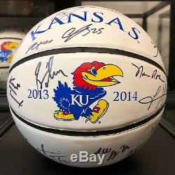 FIFTEEN Ball SIGNED Kansas Jayhawks Mens Basketball KU Ball Collection RARE