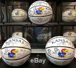 FIFTEEN Ball SIGNED Kansas Jayhawks Mens Basketball KU Ball Collection RARE