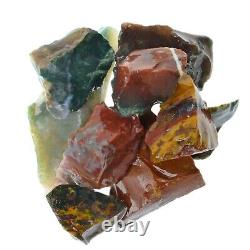 Fancy Jasper Rough Rocks for Tumbling Wholesale Stone Crystal Mineral (Ind)