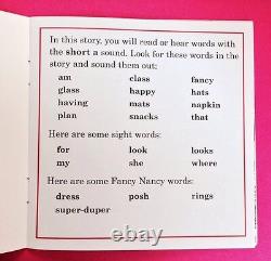 Fancy Nancy Childrens Book Phonics Fun I Can Read Early Readers Lot 12