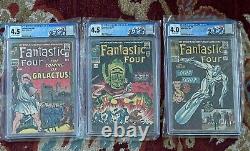 Fantastic Four #48, 49 and 50. All just back from CGC. Grail issues