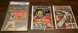 Fantastic Four #48, 49 and 50. All reader copies. Grail issues