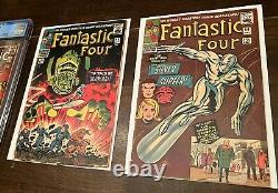 Fantastic Four #48, 49 and 50. All reader copies. Grail issues