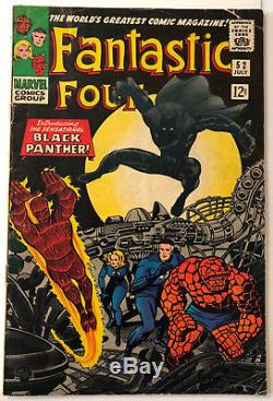 Fantastic Four #52 and #53 Black Panther