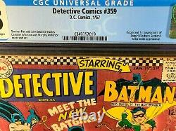 First Appearance BATGIRL Detective Comics 359 Batman 139 1st Gordon Kane CGC Lot