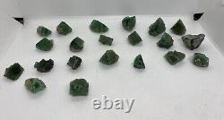 Fluorite Poison Ivy, Lady Annabella Mine, Durham England Lot Flat Wholesale 21pc