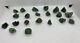 Fluorite Poison Ivy, Lady Annabella Mine, Durham England Lot Flat Wholesale 21pc
