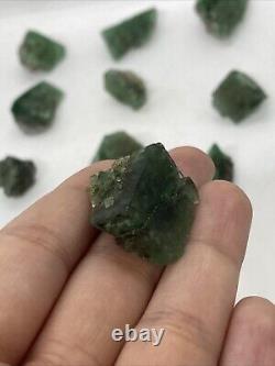 Fluorite Poison Ivy, Lady Annabella Mine, Durham England Lot Flat Wholesale 21pc