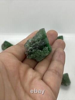 Fluorite Poison Ivy, Lady Annabella Mine, Durham England Lot Flat Wholesale 21pc
