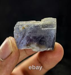 Fluorite Specimens Etched Lot Natural Purple Blue Cubic Formation Crystals 15Pcs