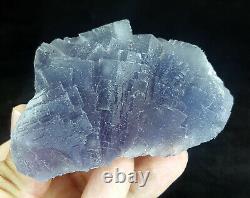 Fluorite Specimens Lot Natural Purple Blue Cubic Formation Crystals 1.7kg 25Pcs