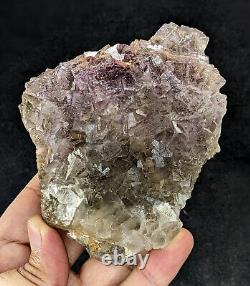 Fluorite Specimens Lot Natural Purple Blue Cubic Formation Crystals 3.5kg 9Pcs