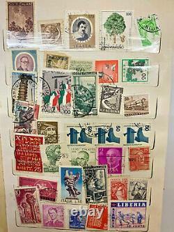 Francobolli rari vintage da tutto il mondo, Rare vintage stamp collection