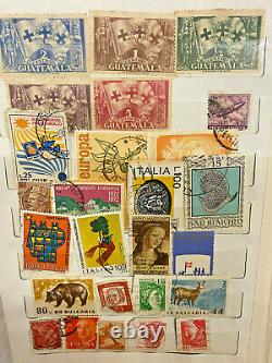 Francobolli rari vintage da tutto il mondo, Rare vintage stamp collection