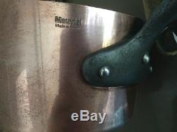 French Copper Cookware 17 pieces Bourgeat, Mauviel, Cordon Bleu