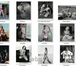 From estate Bunny Yeager incl. Bettie Page Pin-up Models lot of 15 8x10 photos