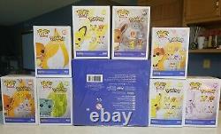 Funko POP! Complete Set Of Flocked Pokémon