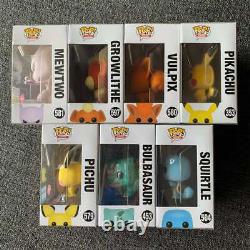 Funko POP! Games FLOCKED Pokémon SET NYCC ECCC SDCC Rare & HTF Limited Edition