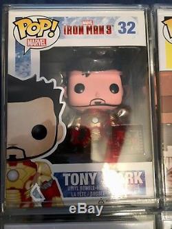 Funko Pop, 6 lot, Mr. Incredible, Rorschach, Green Arrow and more, Vaulted