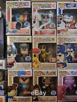 Funko Pop! Ad Icons Lot Of 23 Monster Cereal Set Tony the Tiger, Trix, and more