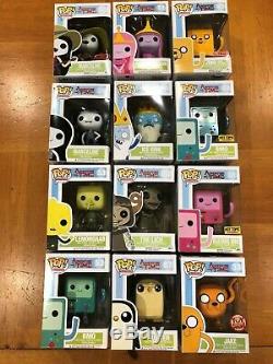 Funko Pop! Adventure Time LOT of 12 Finn Jake, BMO, Lich, EXCLUSIVES & More