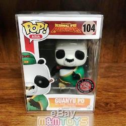 Funko Pop Asia 2016 Exclusive Kung Fu Panda Complete Set of 10 withCase